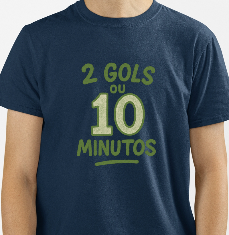 Camiseta 2 ou 10