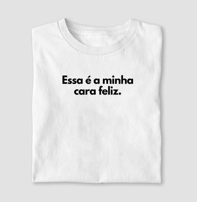 Essa é a minha cara feliz (:)