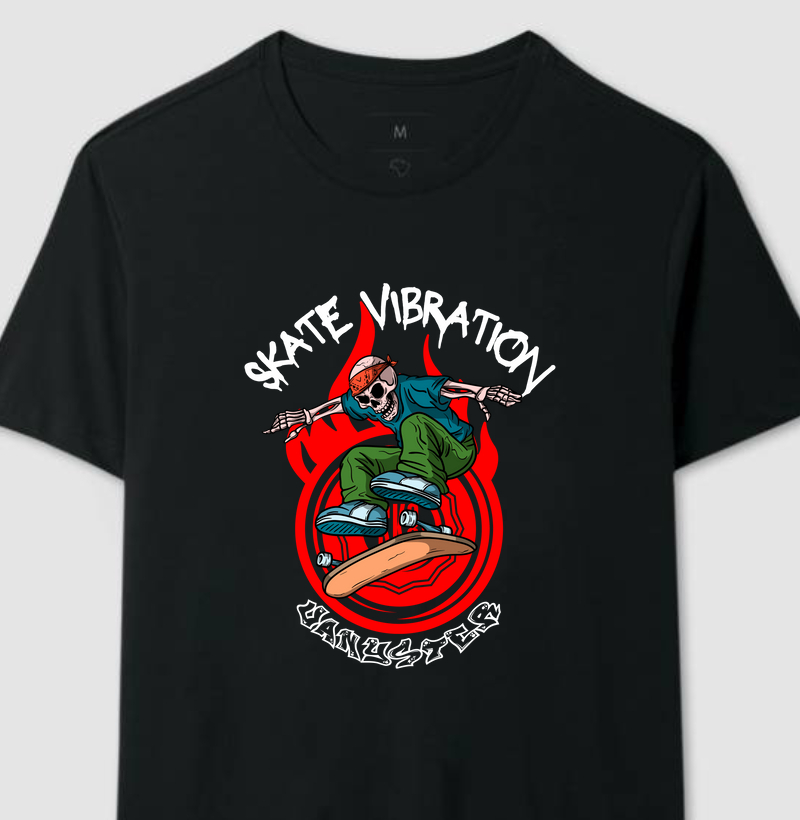 Camiseta Skate Vibration