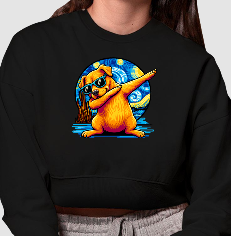Cropped Moletom Drop
