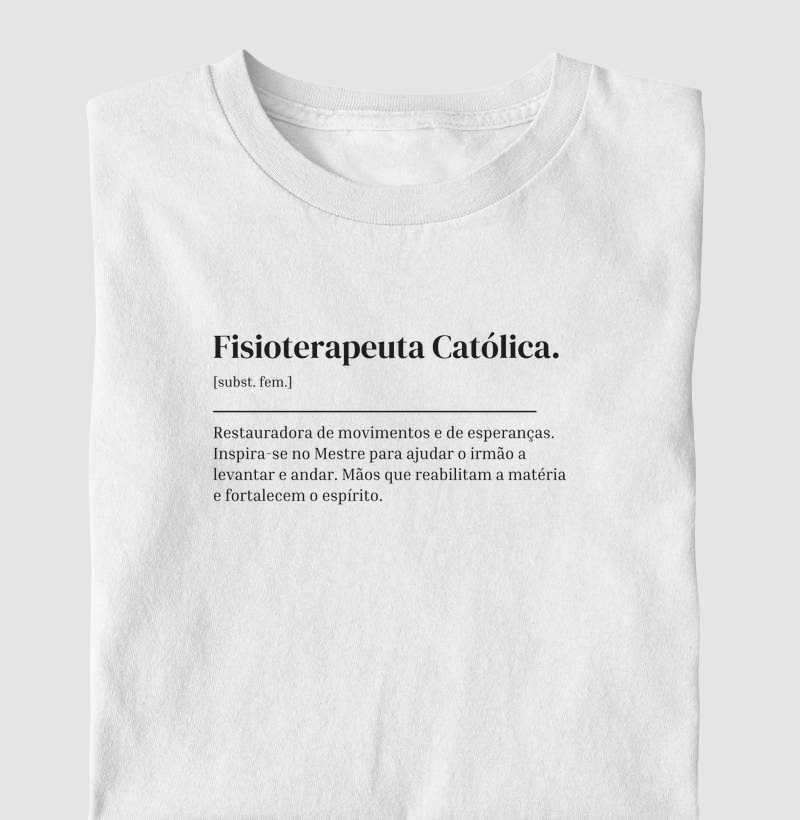 Fisioterapeuta Católica - Dicionário