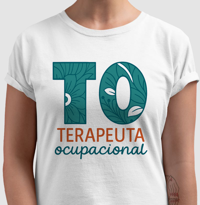 Terapeuta Ocupacional com flores 