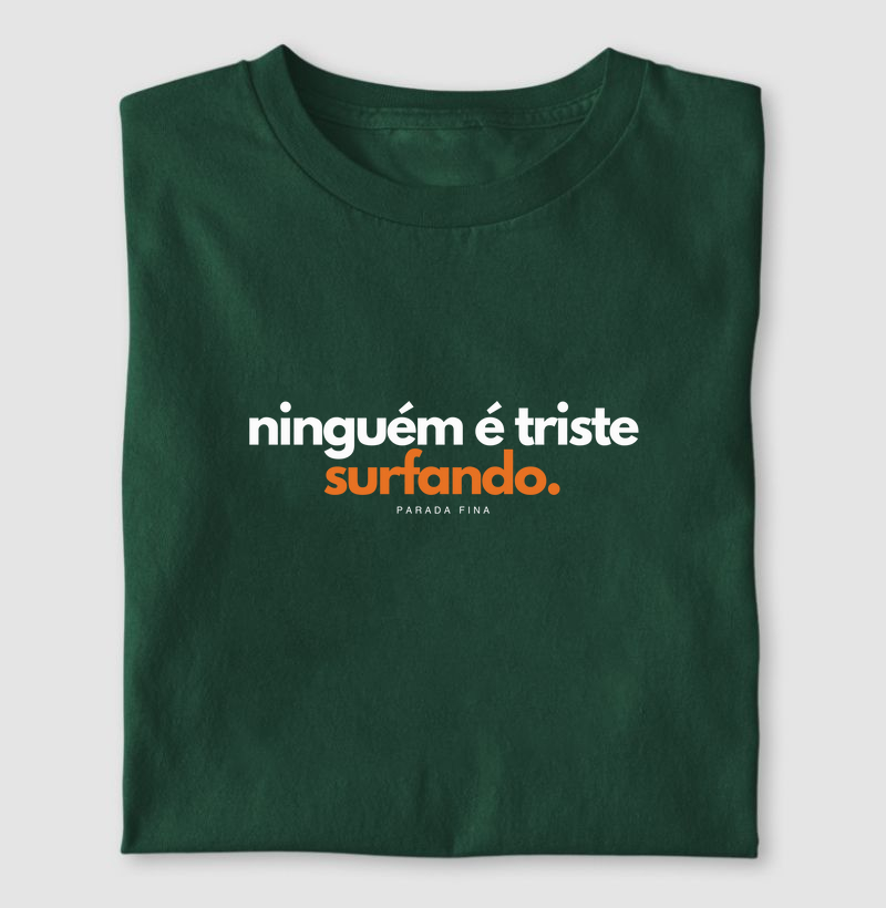Ninguém é triste surfando