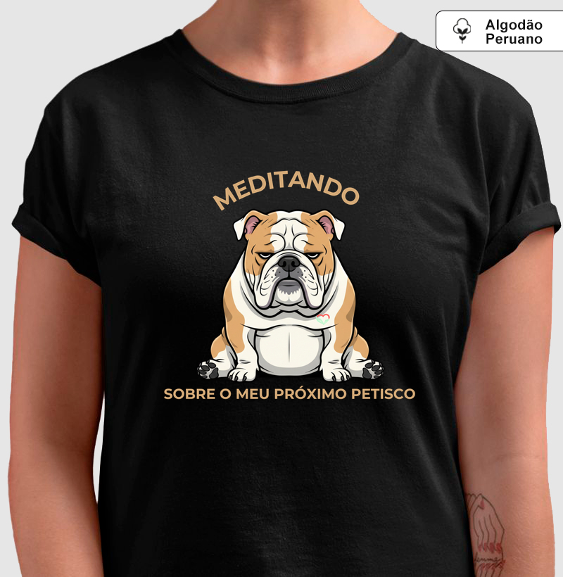 BULDOGUE MEDITANDO - Malha Peruana 