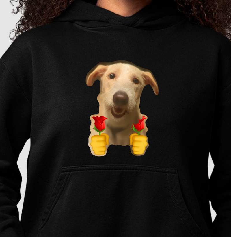 MOLETOM SIMBA FLORZINHA
