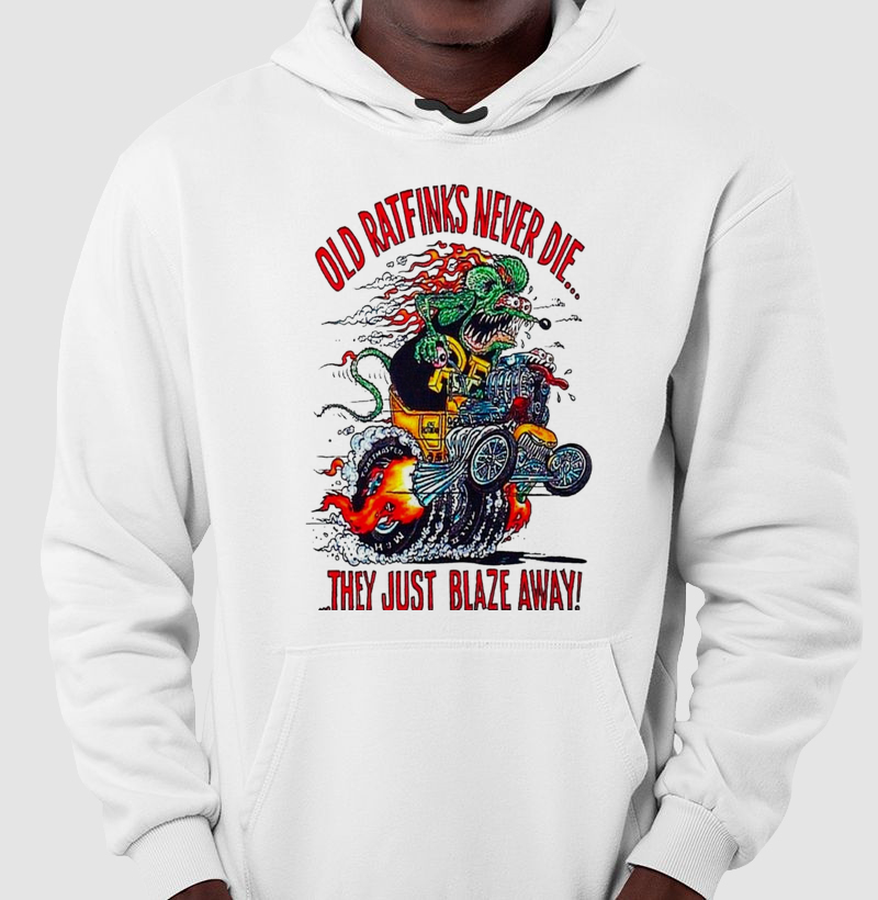 Moletom Old Ratfinks Never Die!