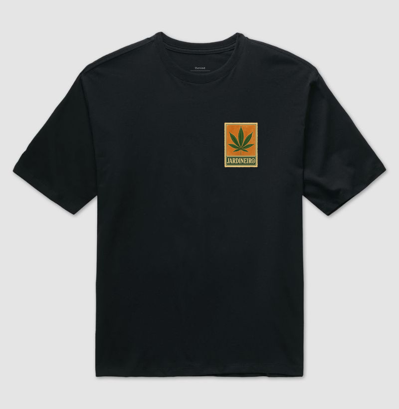 Camiseta oversized - Jardineiro Selo