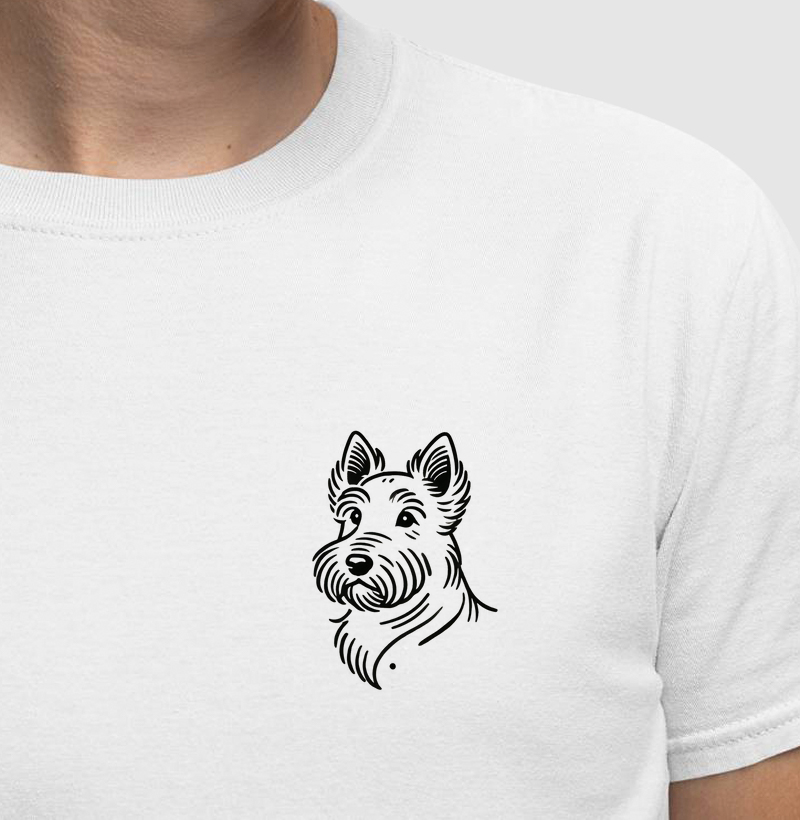 scotish terrier - linhas