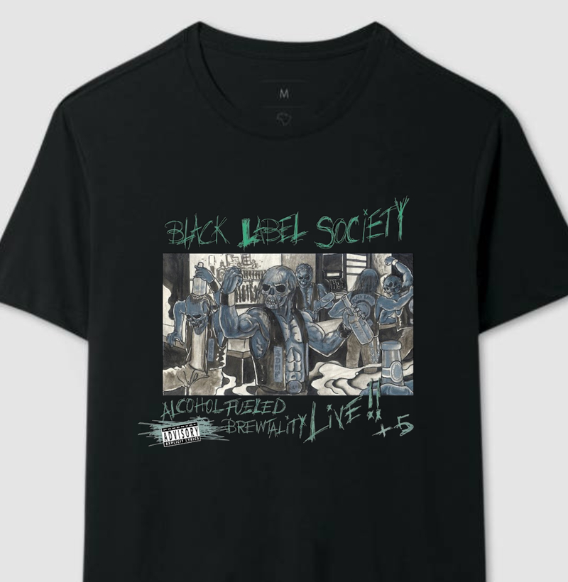 Camiseta Black Label Society - Alcohol Fueled Brewtality Live!