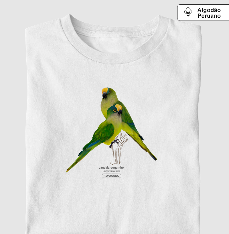 Love Friends - Jandaias-coquinho (Zé e Frank) - Algodão Peruano