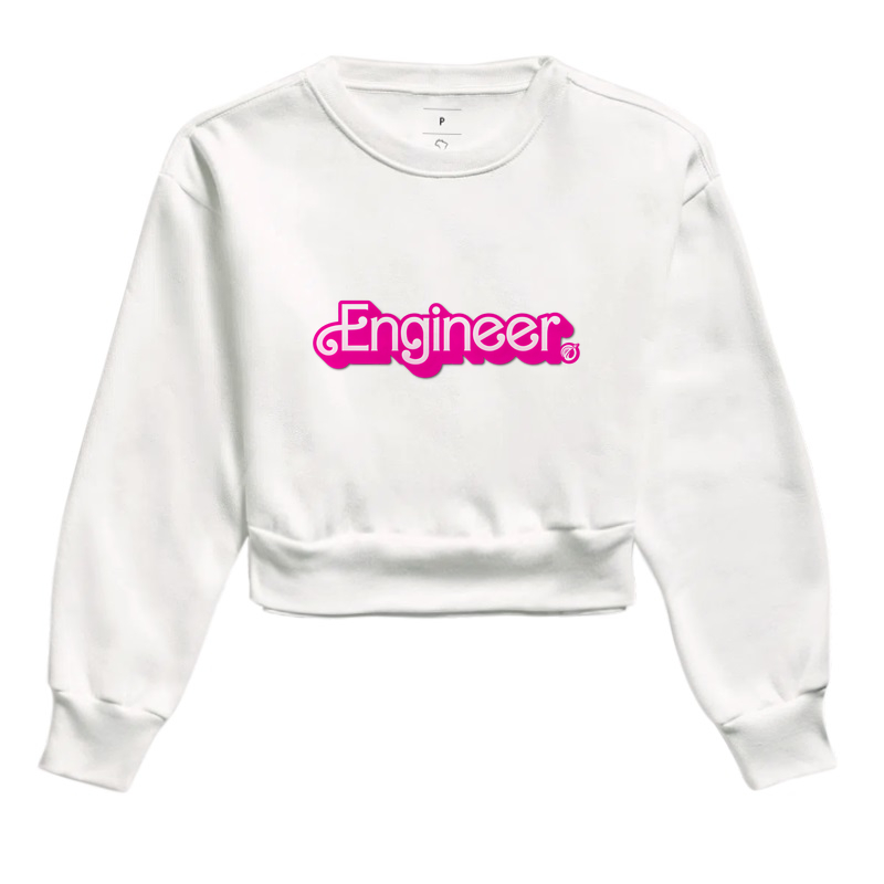 Moletom Cropped Engineer Barbie