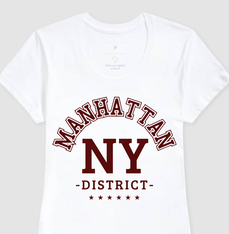 Camiseta Feminina - Manhattan