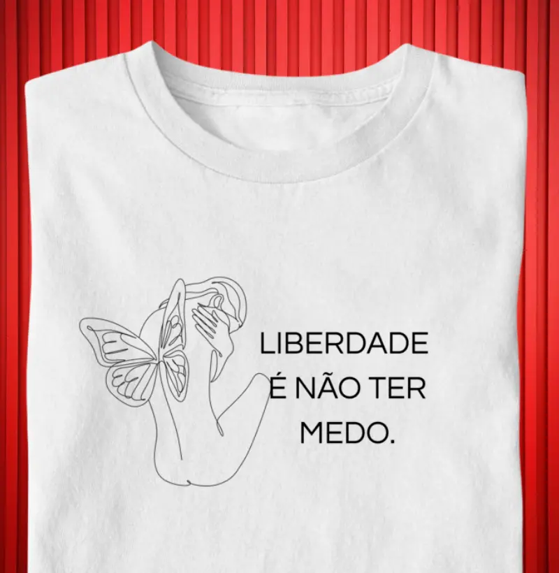 liberdade é não ter medo 