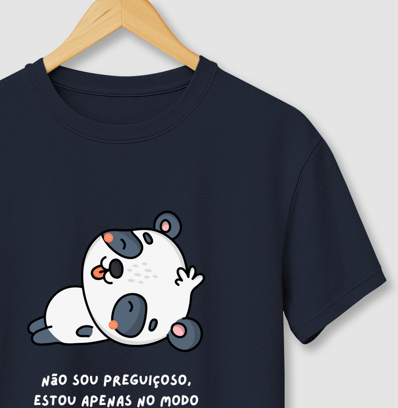 Panda Relaxado: Modo Economia Ativado