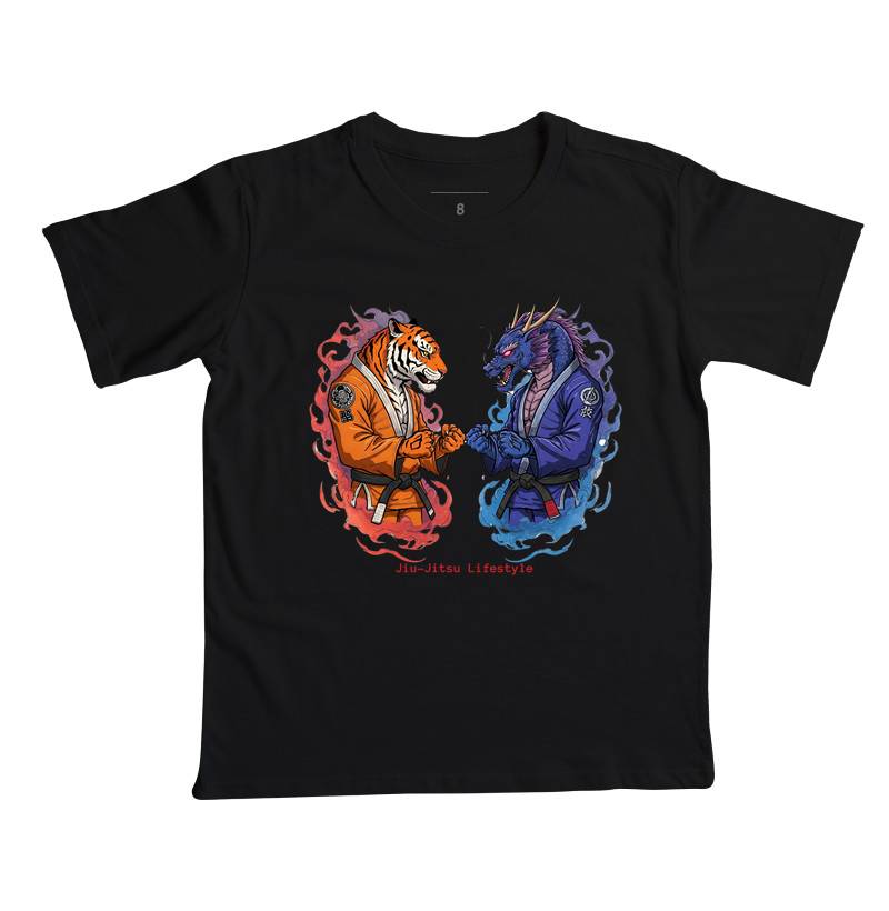 Tigre & Dragao - Jiu-Jitsu - Lifestyle - Infantil