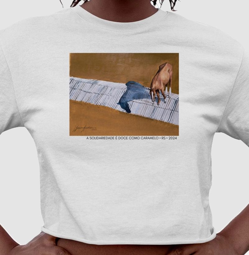 Cropped Cavalo Caramelo