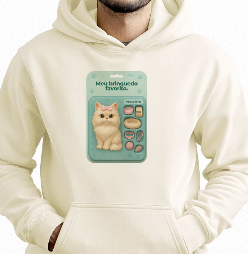 Meu brinquedo favorito. (Gato)