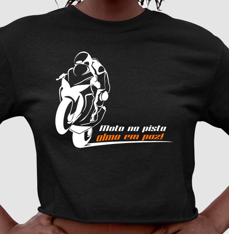moto na pista, alma em paz