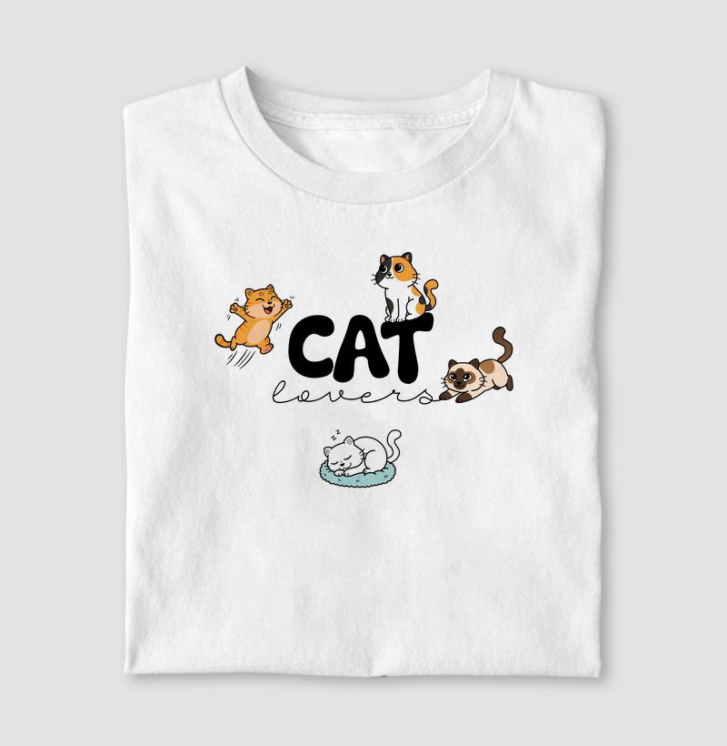 Camiseta Cat Lovers