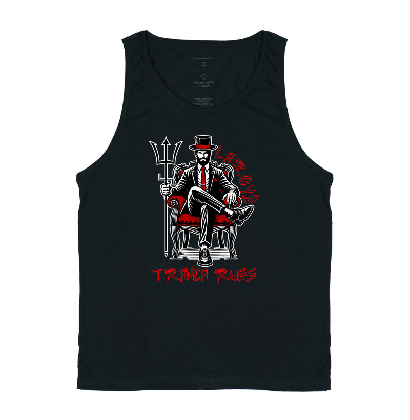 Camiseta Umbanda Exu Tranca Ruas - Regata