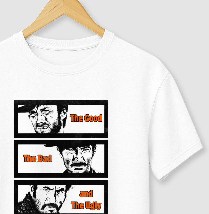 Camiseta Três Homens Em Conflito 