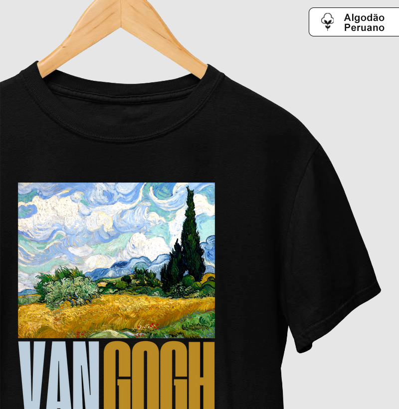 Wheat Field With Cypresses (1889) - Van Gogh