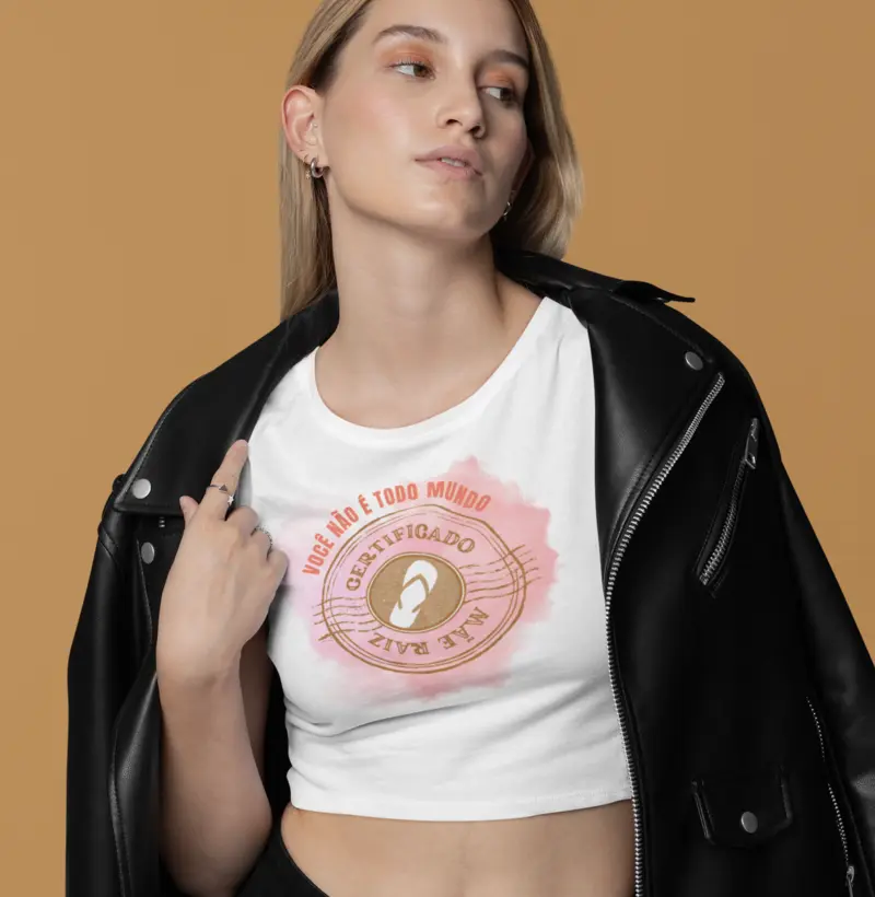 Cropped | Certificado mãe raiz | Você não é todo mundo