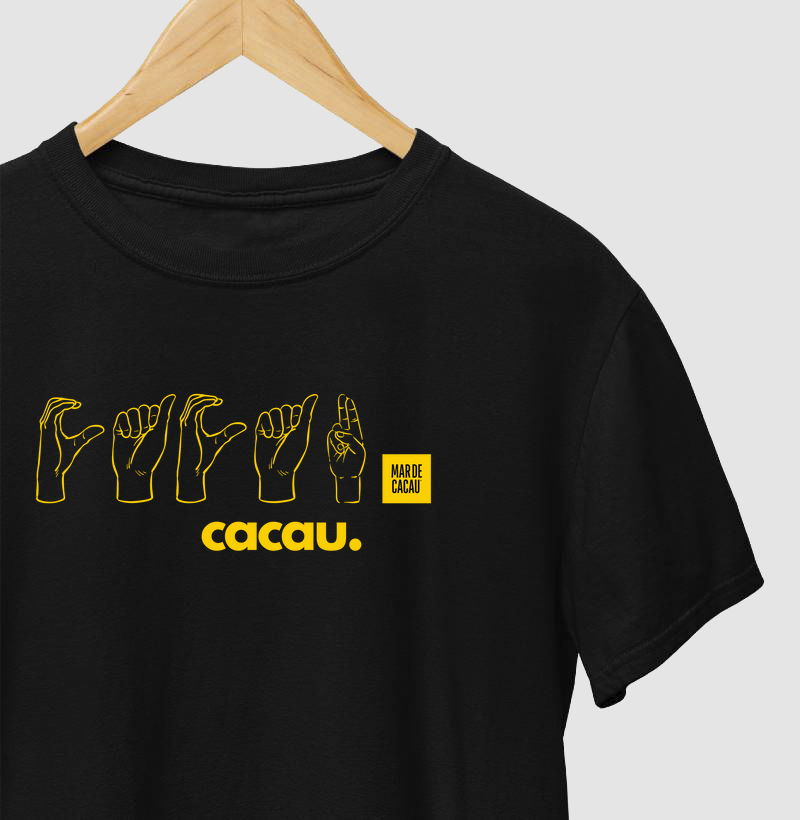 Cacau em LIBRAS