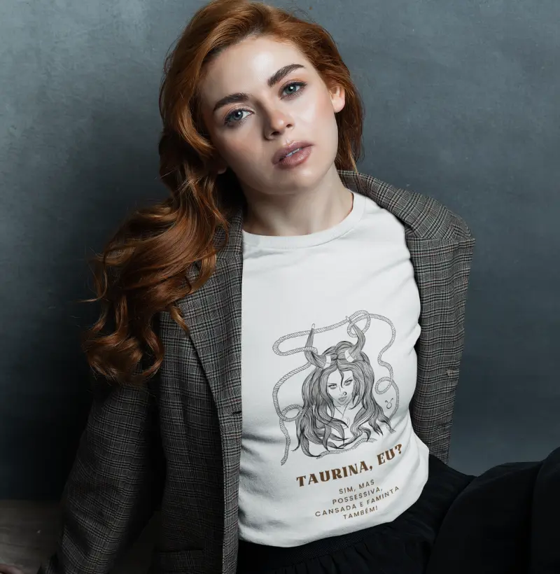 Camiseta Musa Mística - Signo Touro