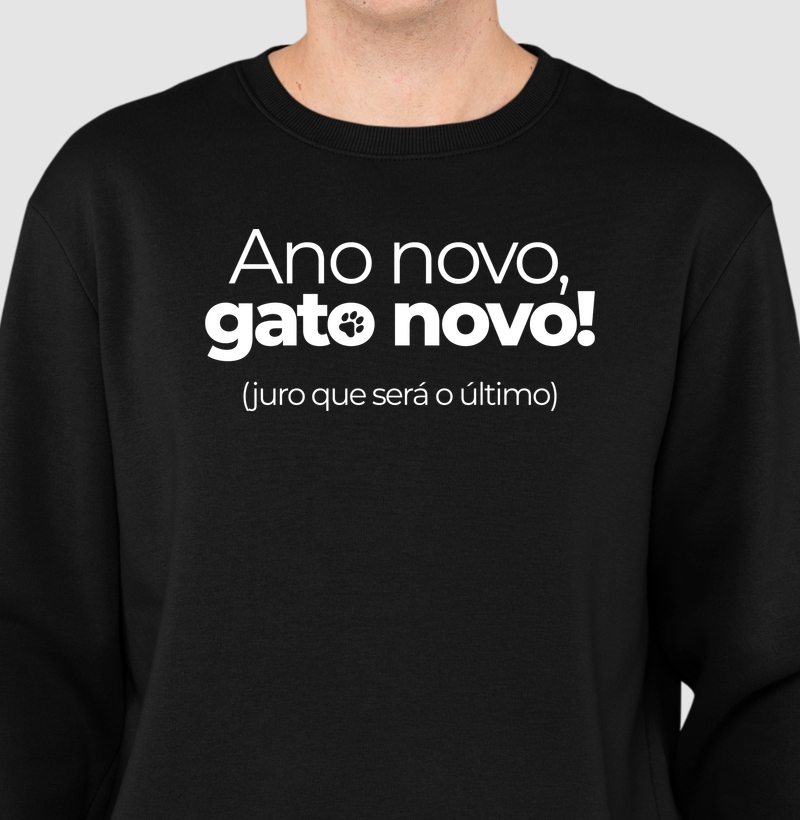 Ano novo, gato novo!
