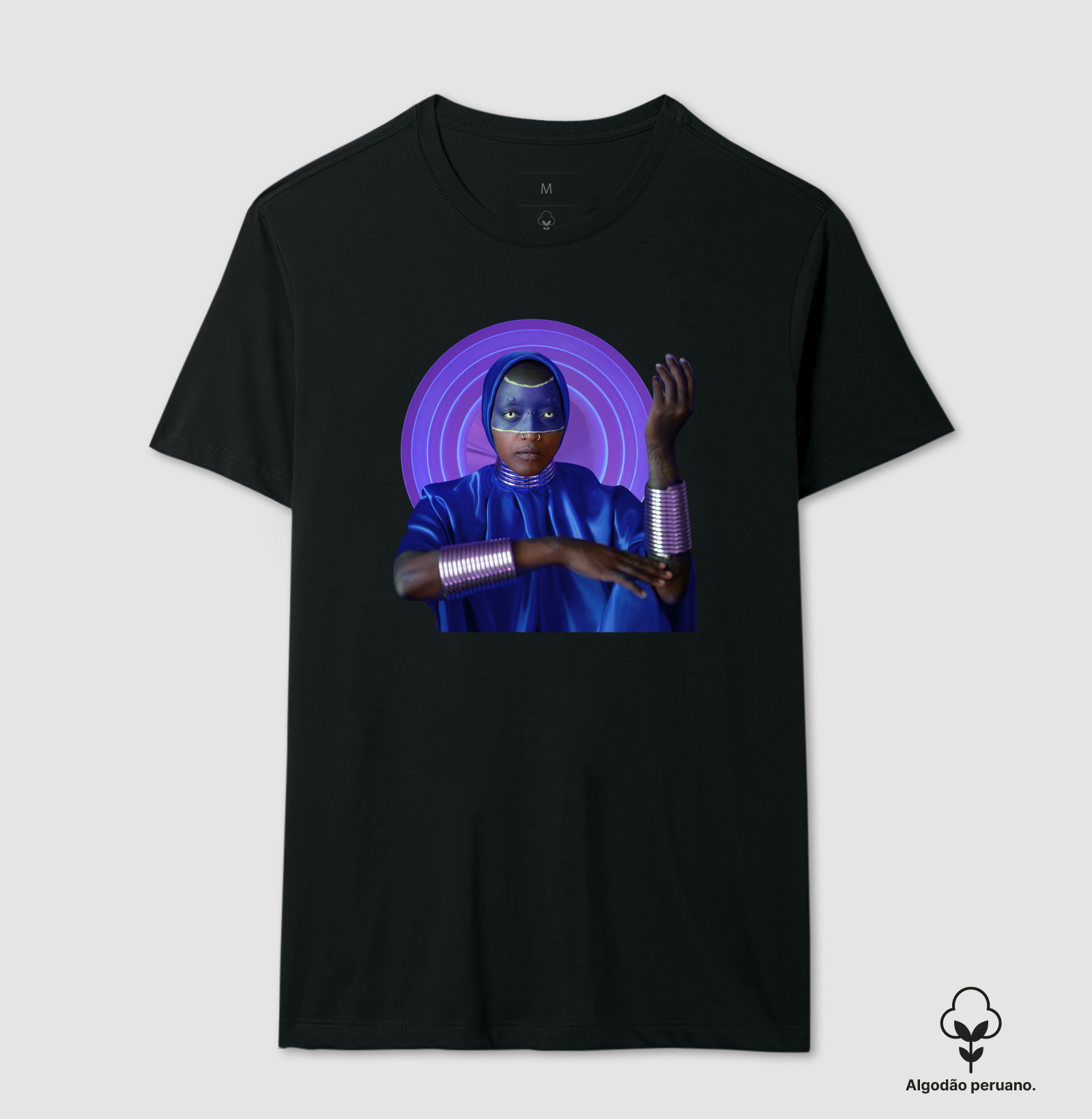Camiseta Original Afrofuturista Futuro