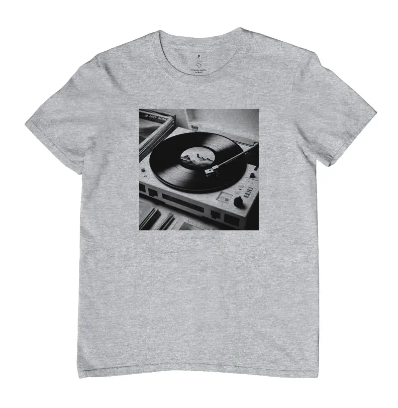 Vinyl Record Player B&W - Cód: 1313