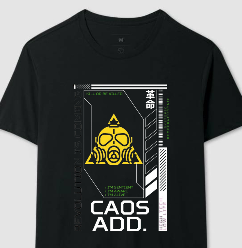 Camiseta - Caos AD