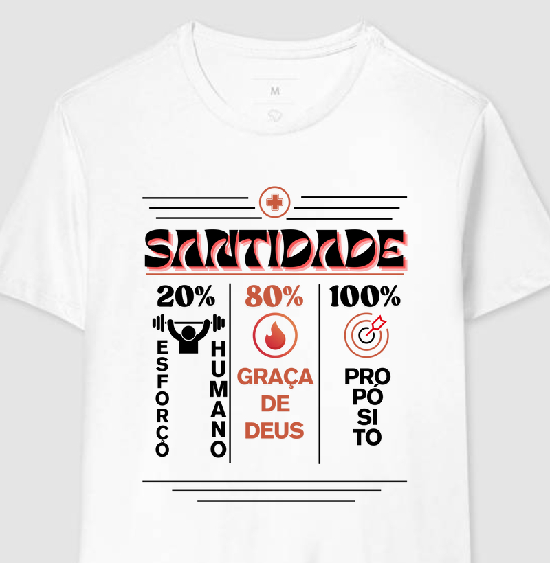 CAMISETA SANTIDADE