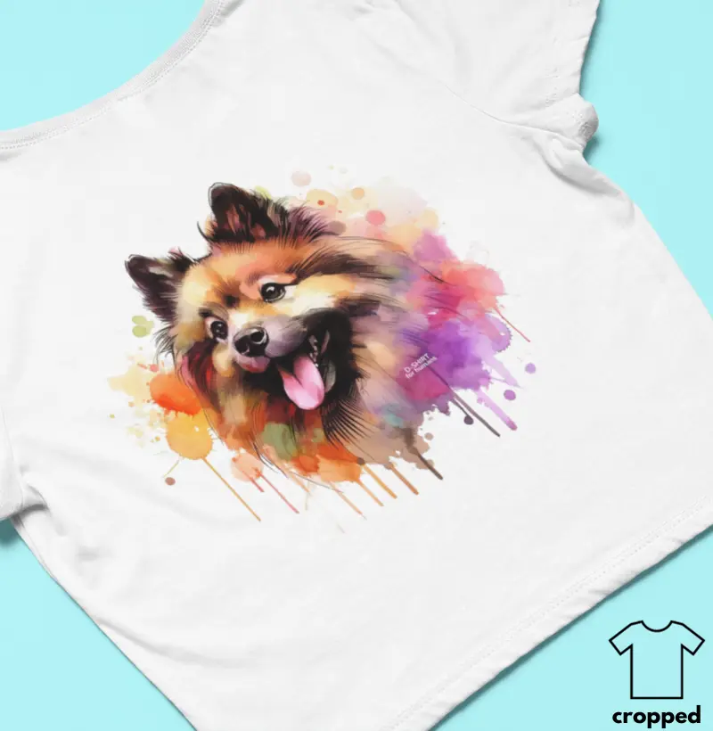 Cropped - Art and dogs - Spitz Alemão / Lulu da Pomerania