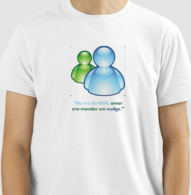 Camiseta MSN Nostalgia