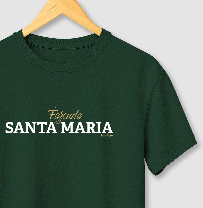 Camiseta Fazenda Santa Maria - Coleção Fazendas 