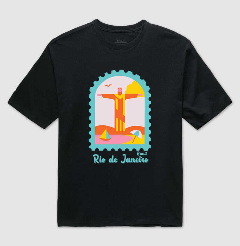 Camiseta Oversized "Do Rio"