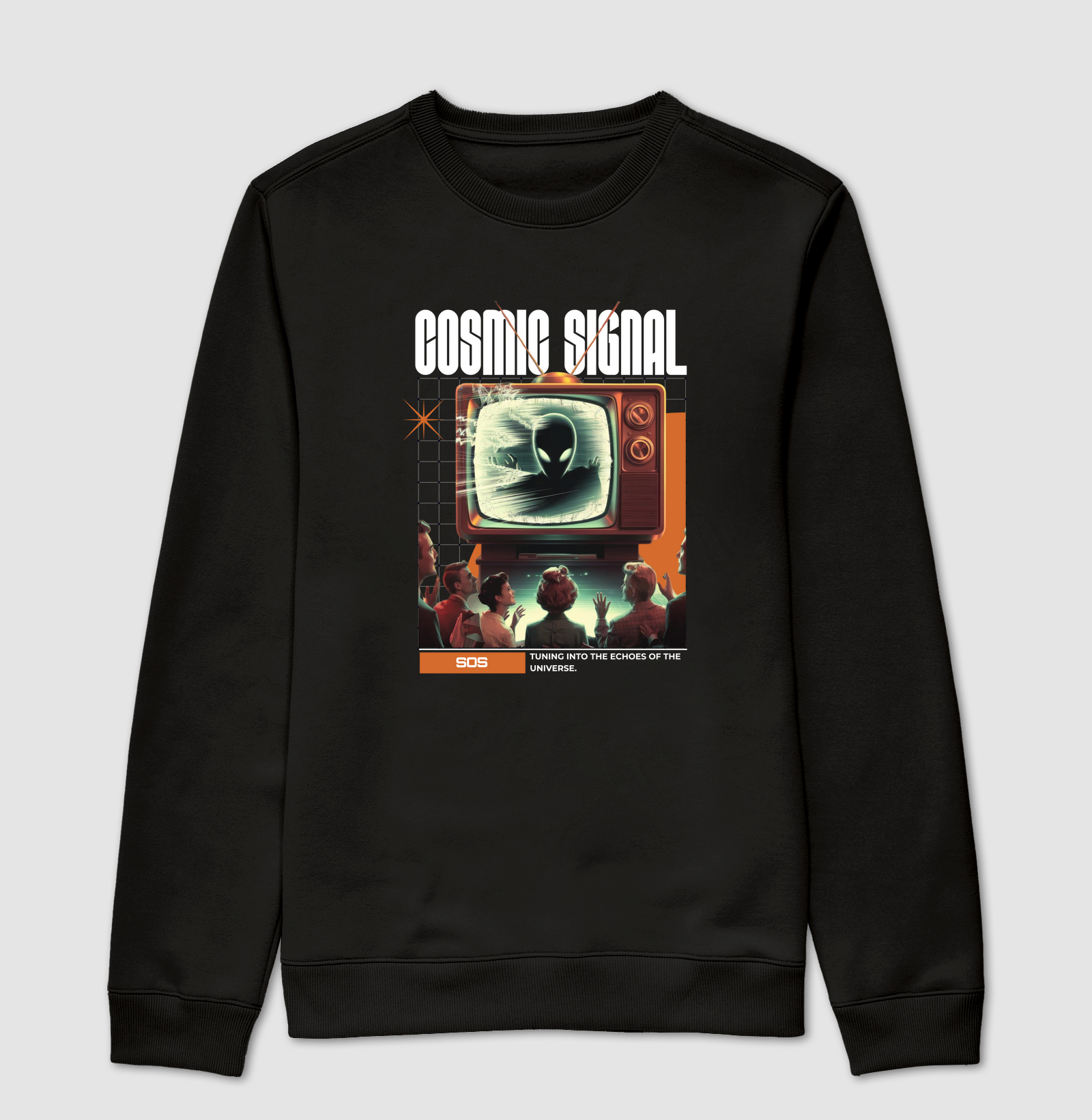 Cosmic Signal - Suéter Moletom