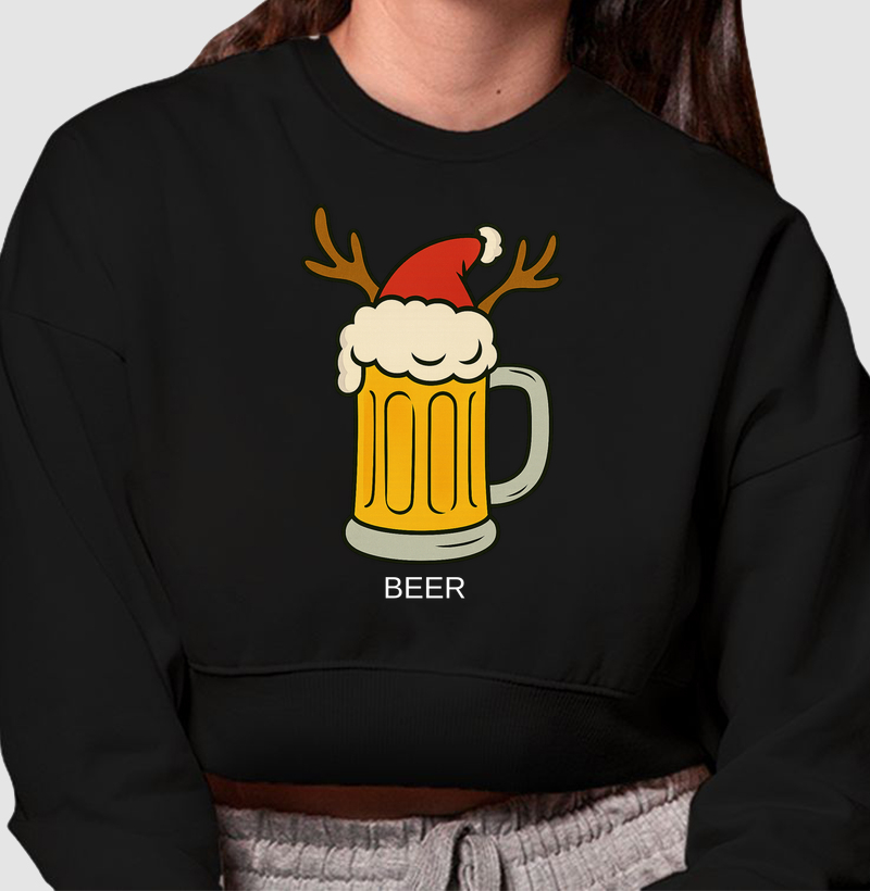 Cropped Moletom - Beer