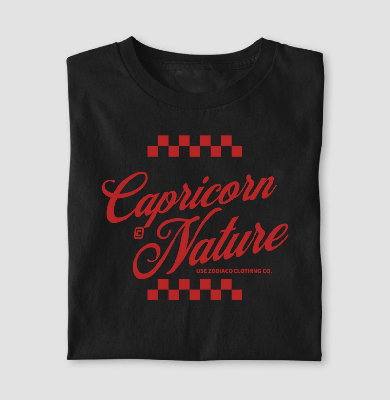 Camiseta Signos CAPRICÓRNIO - CAPRICORN NATURE