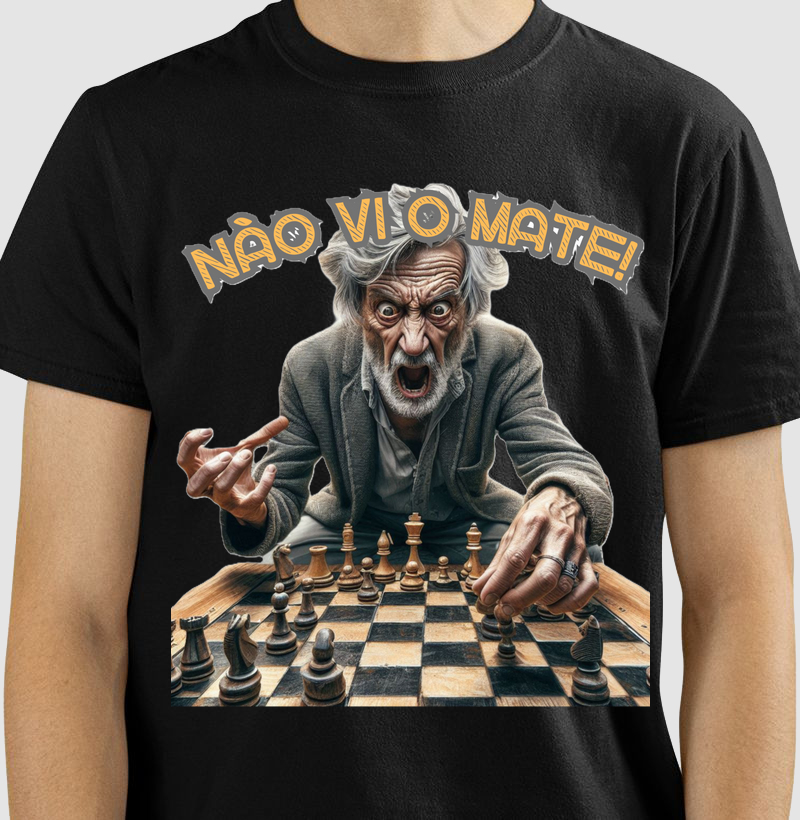 Não vi o mate!