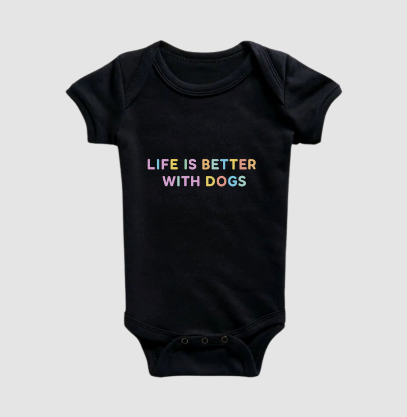 A Vida é Melhor com Cachorros 🌈