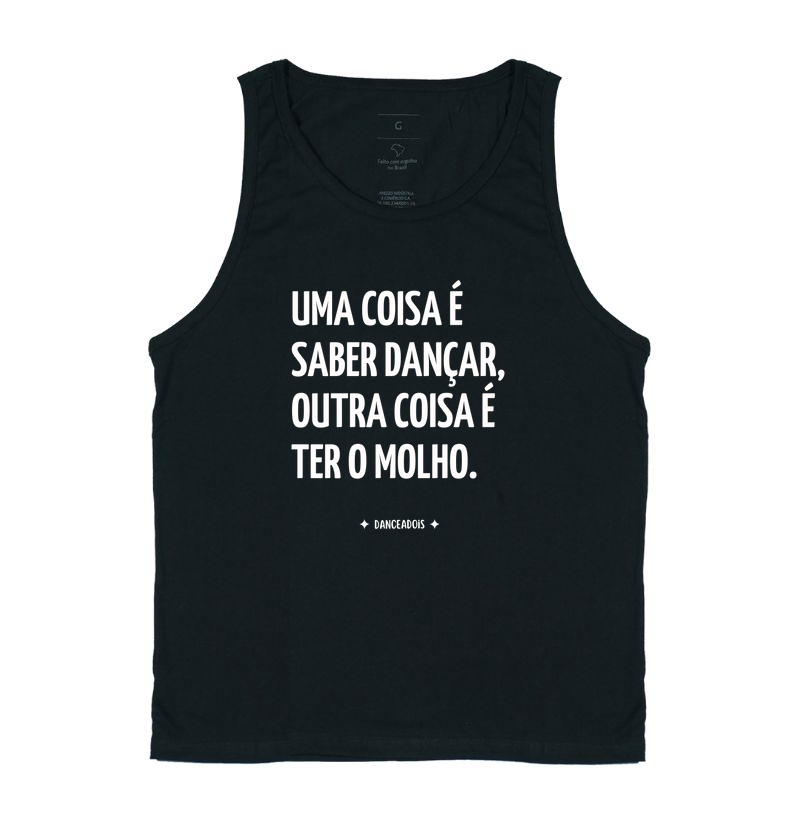 Uma coisa é saber dançar, outra coisa é ter o molho