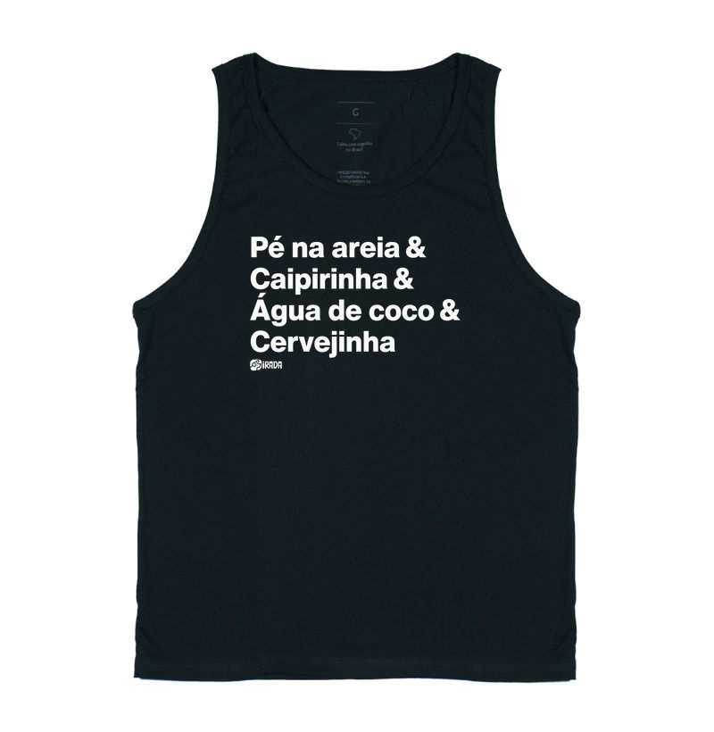Pé na areia, Caipirinha, Água de coco, Cervejinha