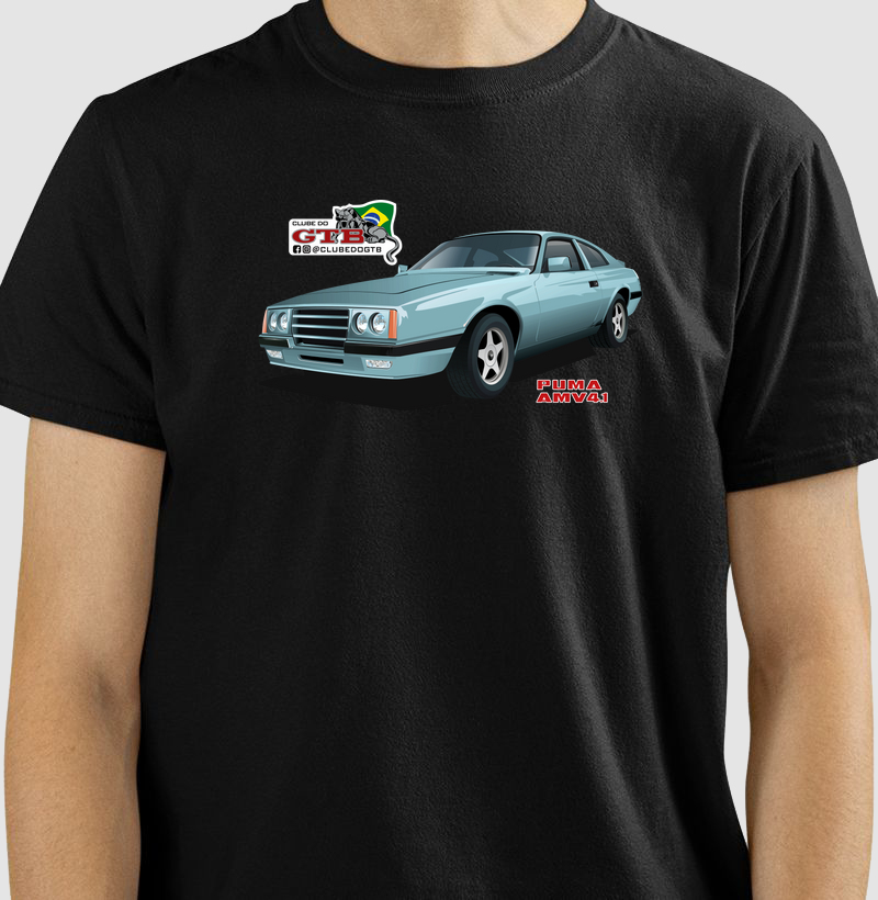 Camiseta Puma AMV 4.1 - 1990 AZUL IGUAÇU