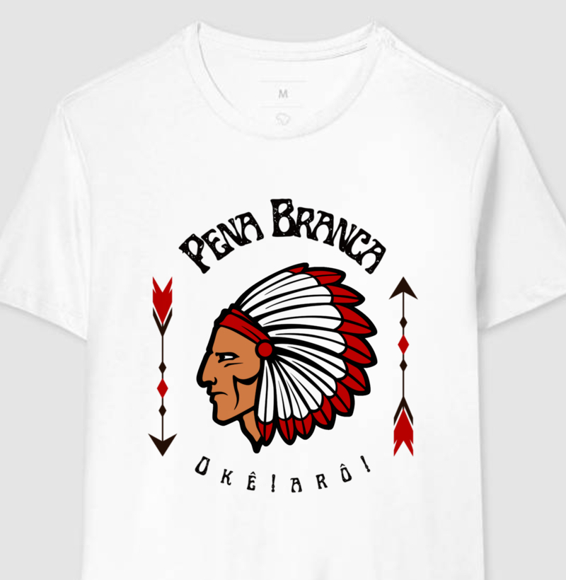 Camiseta Caboclo Pena Branca