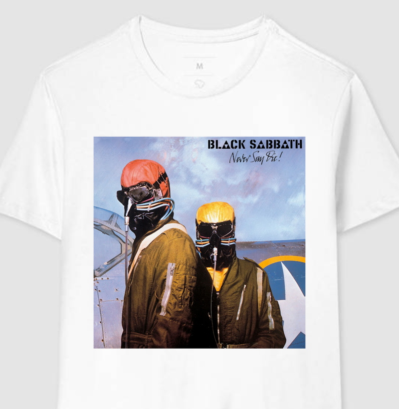 Camiseta Black Sabbath - Never Say Die!
