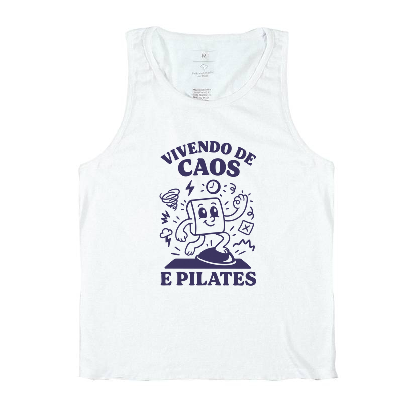 Vivendo de caos e pilates.