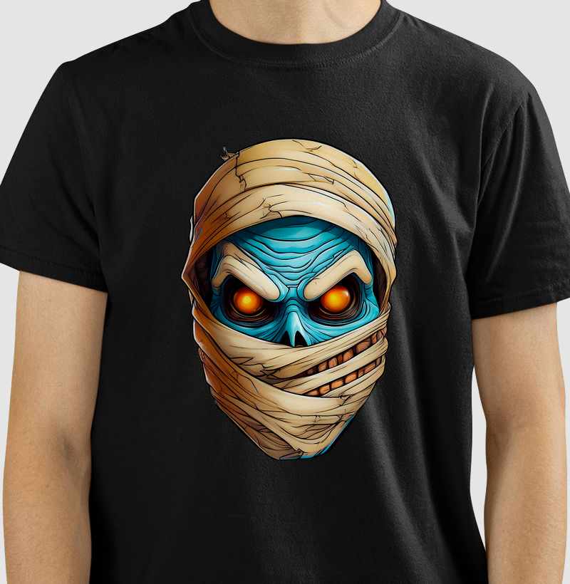 Camiseta Halloween Múmia